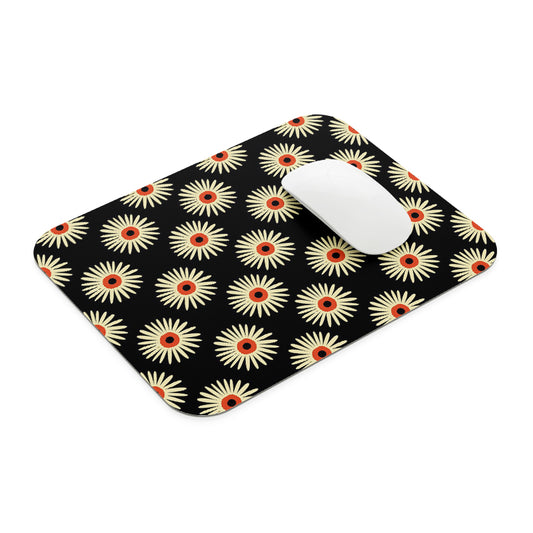 Happy Flowers Mouse Pad