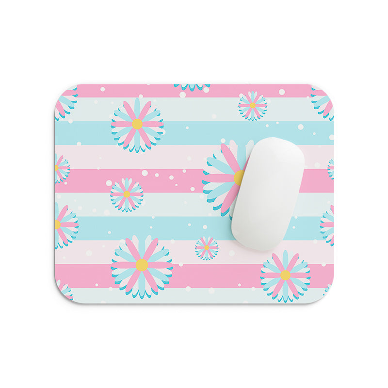 Cute Snow Flakes Mouse Pad
