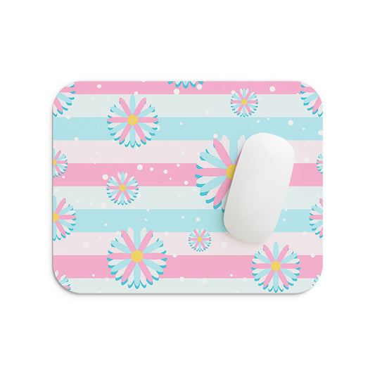 Cute Snow Flakes Mouse Pad