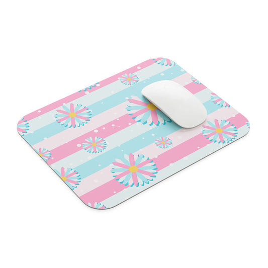 Cute Snow Flakes Mouse Pad