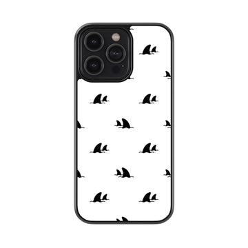 Be Aware Of Whales Glossy Metal Case