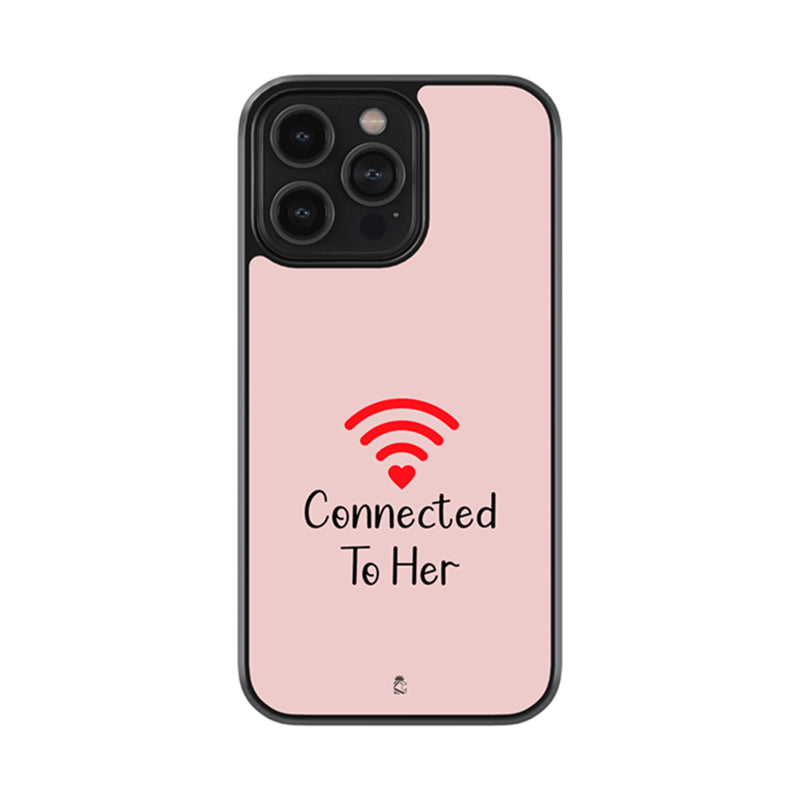 Connected to Her Glossy Metal Case