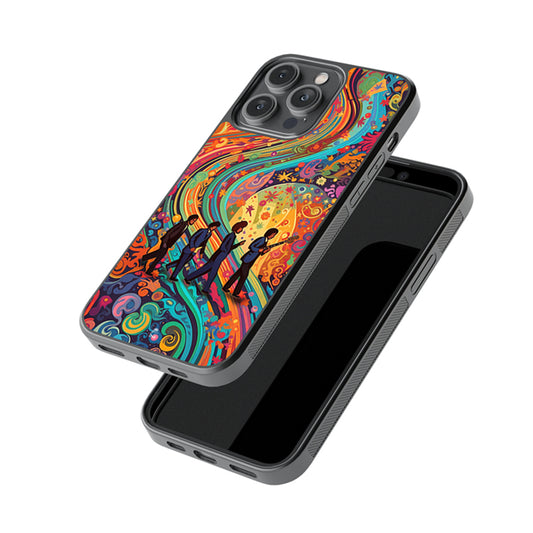 Best Music Band Glossy Metal Case