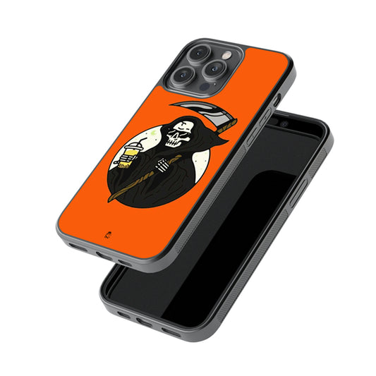 Vibing Skull Glossy Metal Case