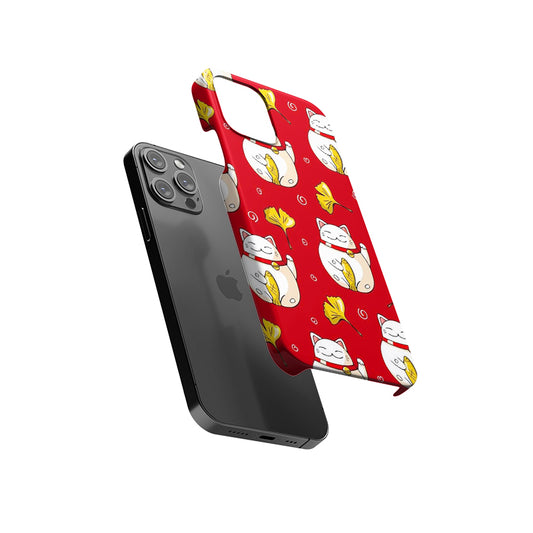 Smilig Adoring Cat Slim Hard Case