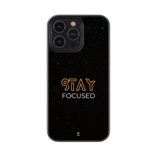 Stay Focused Glossy Metal Case