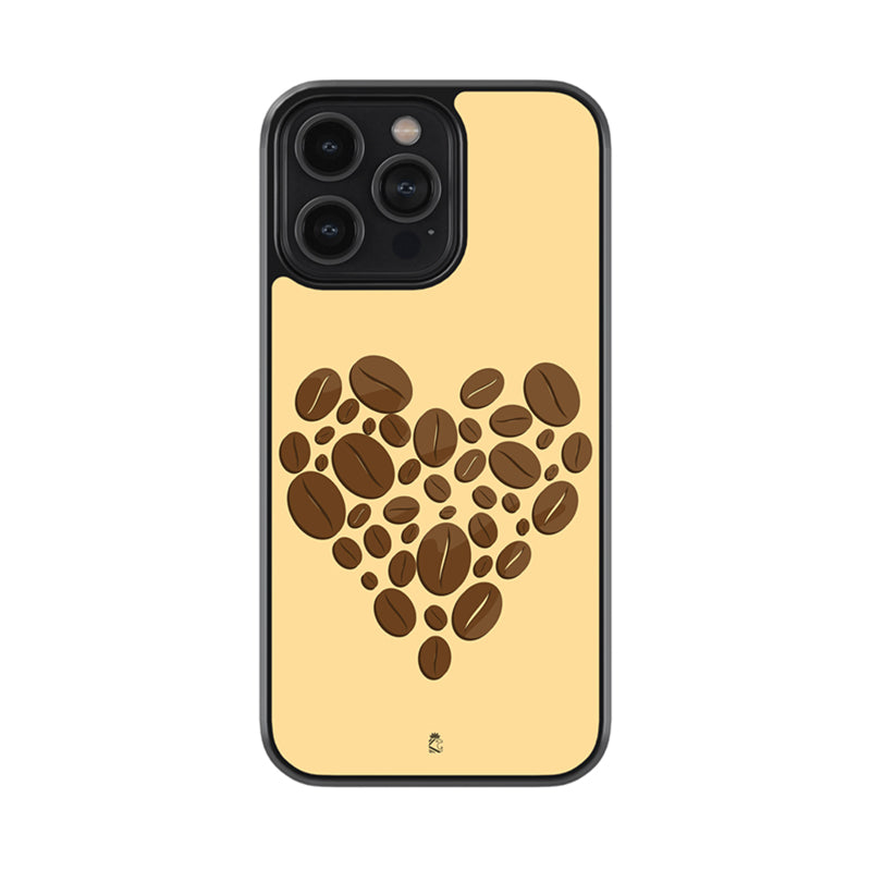 Coffee Lovers Glossy Metal Case