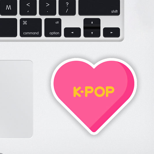K- Pop Lovers Laptop Sticker