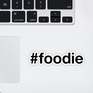 Foodie Laptop Sticker