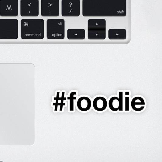 Foodie Laptop Sticker