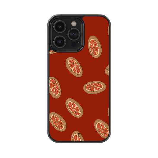 Pizza Shower Glossy Metal Case