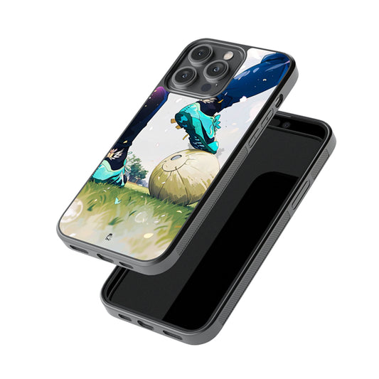 Lets Play Football Glossy Metal Case