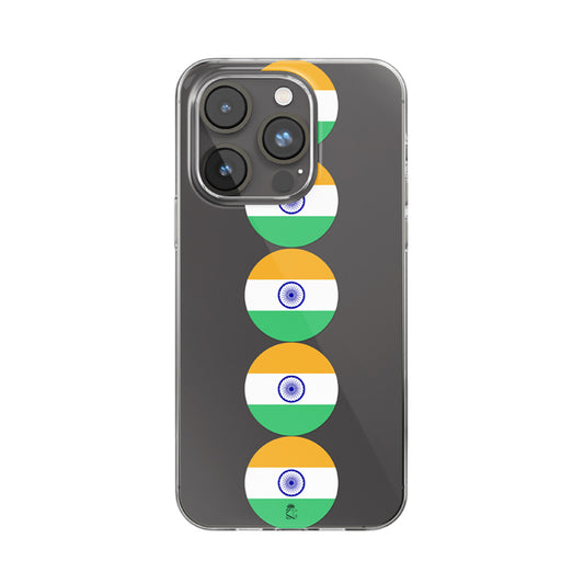 India Love Clear Silicone Case