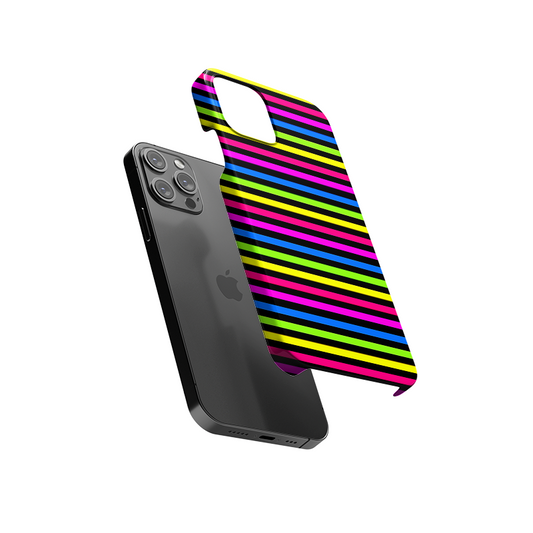 Vibrant Lines Slim Hard Case