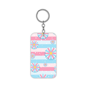 Snow Flakes Keychain