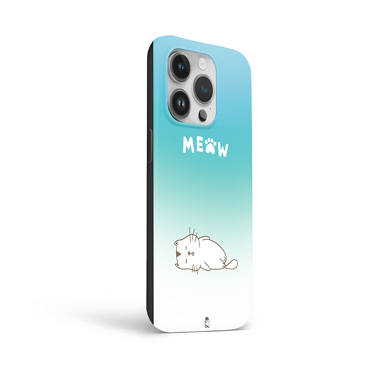 Sleepy Cat Flexible Soft Silicone Case