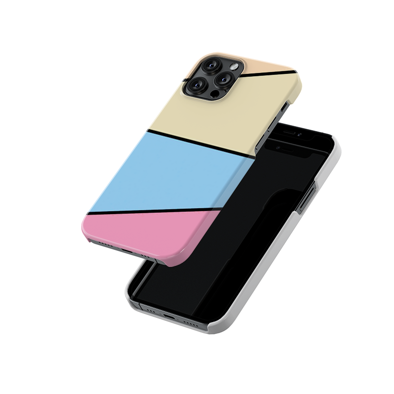 Linear Stripes Slim Hard Case