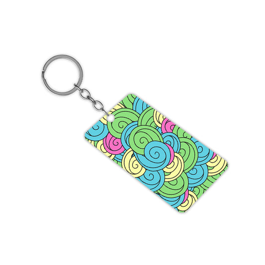 Snail Shells Keychain