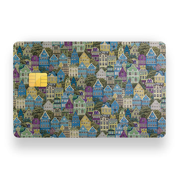 Beautifull Houses Debit Card Skin