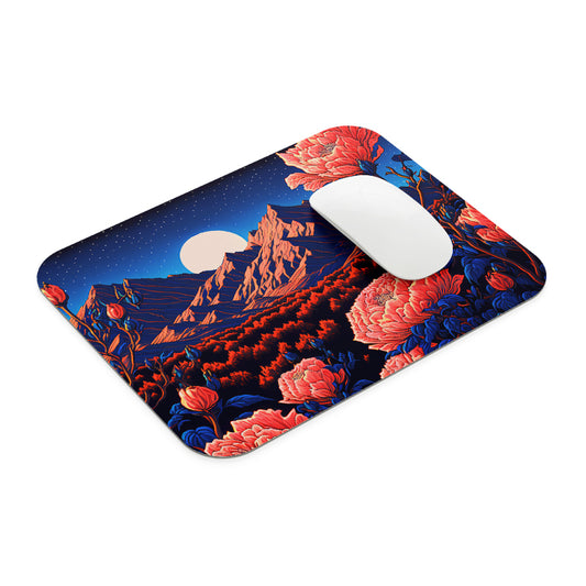 Beautiful Landscape Night View Mouse Pad