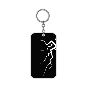 Cracked Keychain