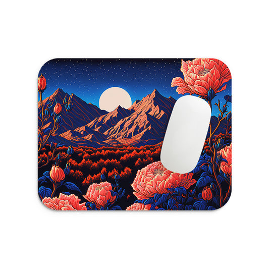 Beautiful Landscape Night View Mouse Pad