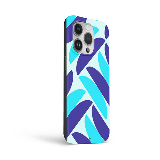 Half Blues Flexible Soft Silicone Case