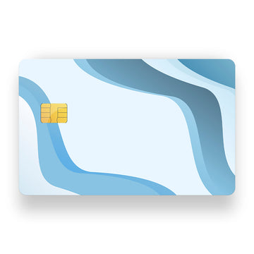 Blue Shades Debit Card Skin