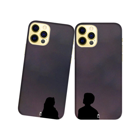 Universal Couple Slim Hard Couple Phone Case