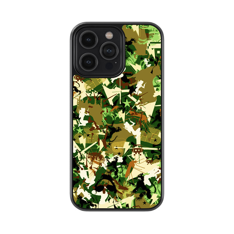 Hard Rock Camo Glossy Metal Case
