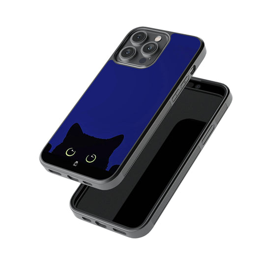 Cute Little Puss Glossy Metal Case