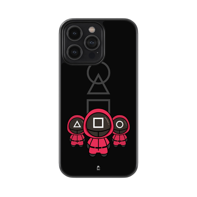 Mini Squid Game Players Glossy Metal Case