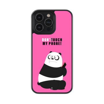 Dont Touch My Phone Glossy Metal Case