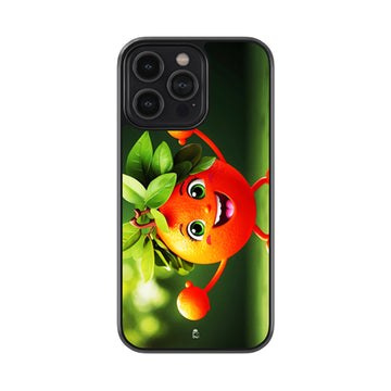 Orangious Glossy Metal Case
