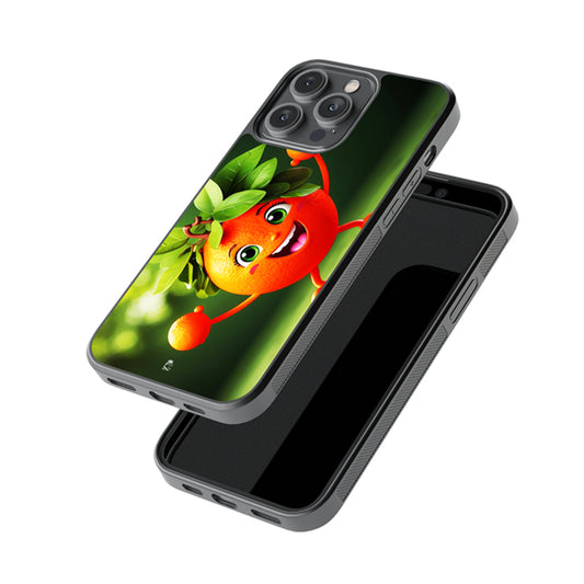 Orangious Glossy Metal Case