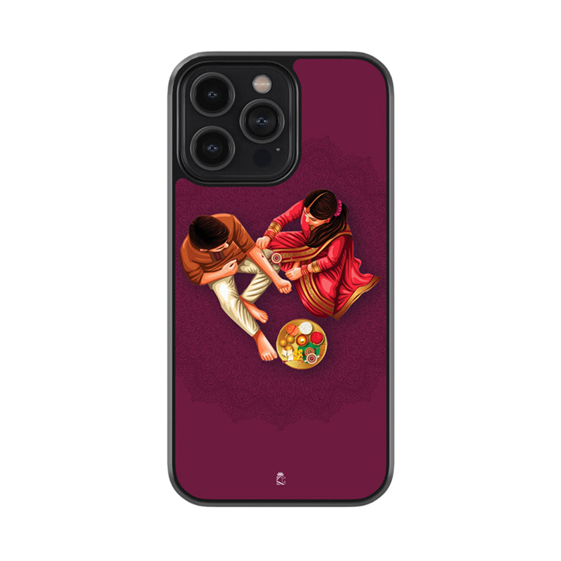 Rakhi Rituals Glossy Metal Case