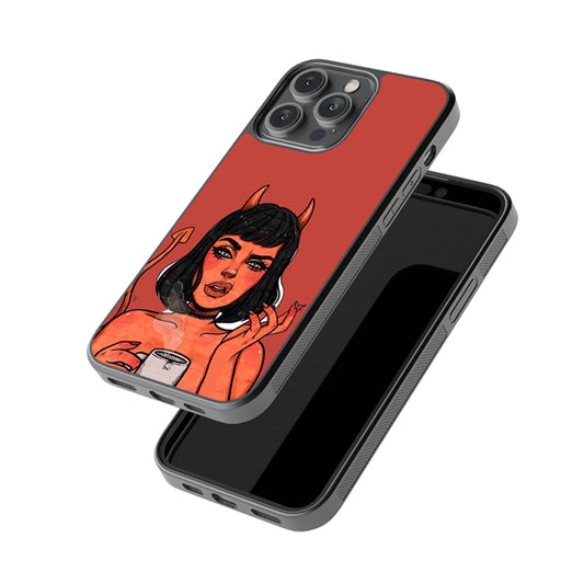 Always I'm The Devil Glossy Metal Case