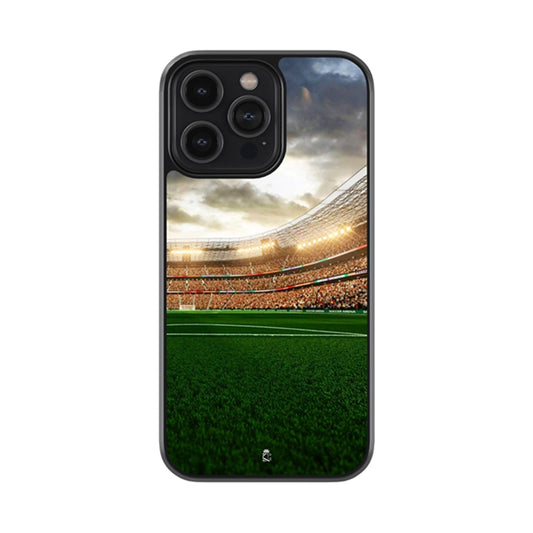 Football Stadium Glossy Metal Case