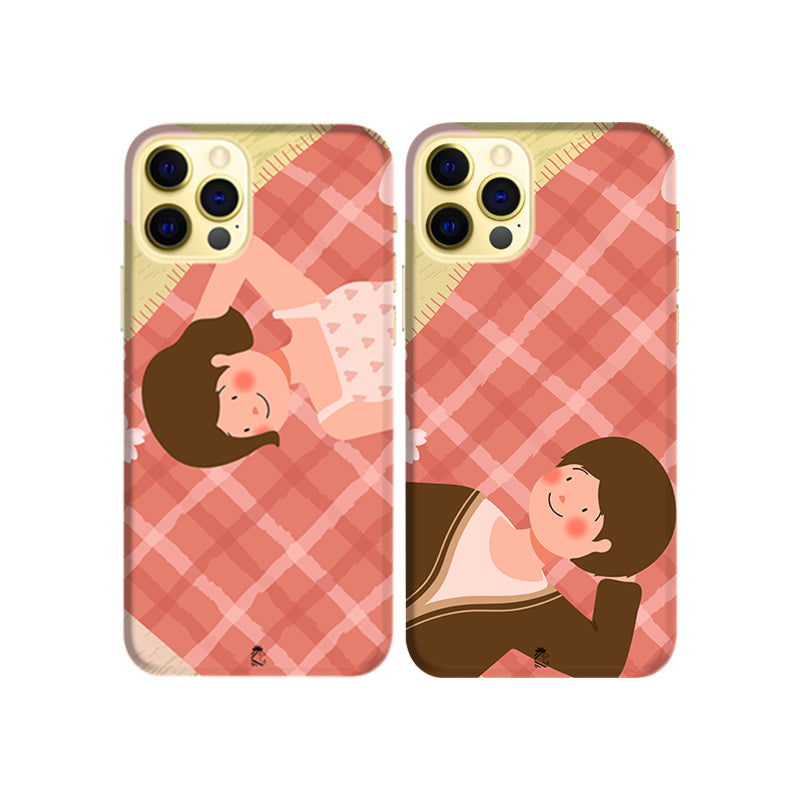 Made For Each Other Slim Hard Couple Phone Case