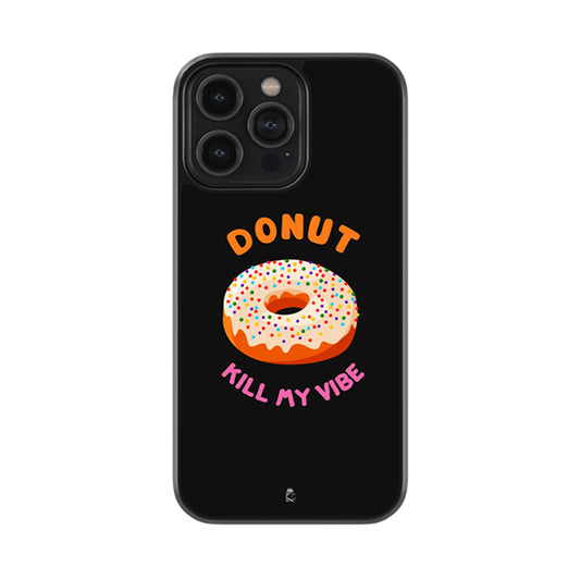 Doughnut Kill My Vibe Glossy Metal Case