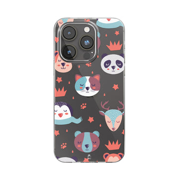 Sleeping Peacefully Clear Silicone Case