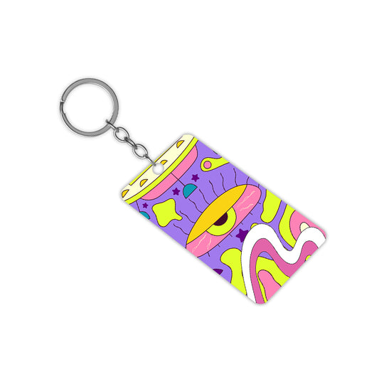 Trippy Eyes Keychain