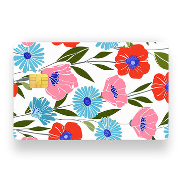 Flowers Debit Card Skin