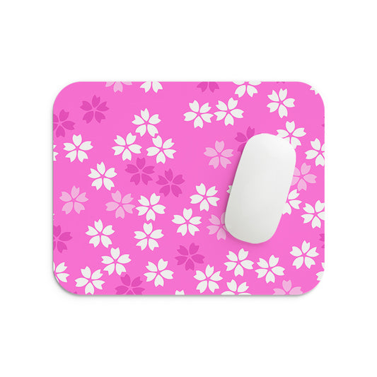 Pink Florals Mouse Pad