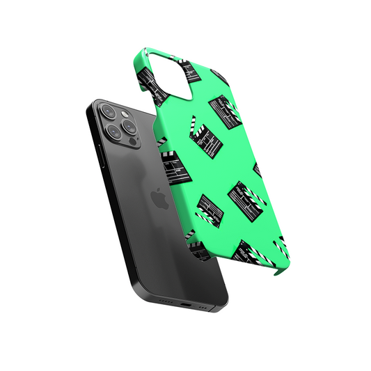 Clap Board Pattern Slim Hard Case