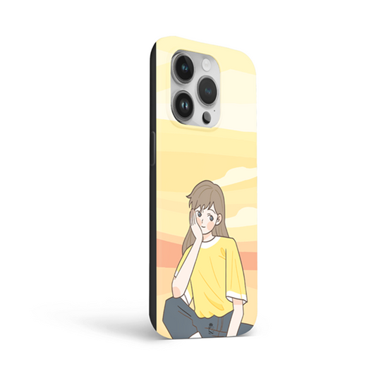 Thinking about You Flexible Soft Silicone Case
