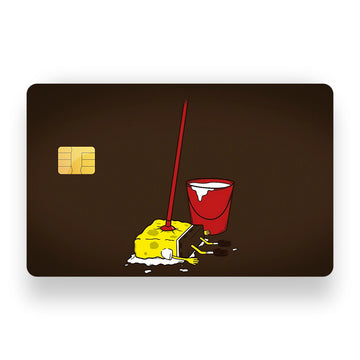 Sponge Bob Debit Card Skin