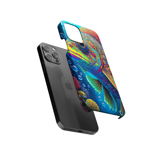 Abstractive Fish Slim Hard Case