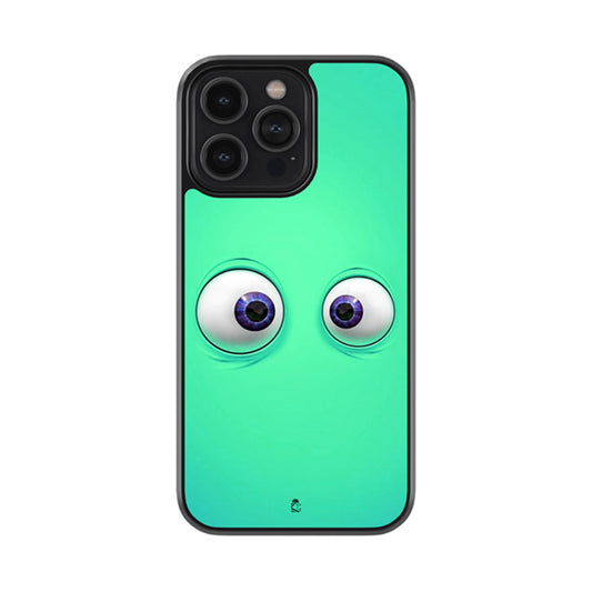 Why Are You Looking At Me Glossy Metal Case