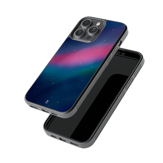 Pastels Of  Space Gradient Glossy Metal Case